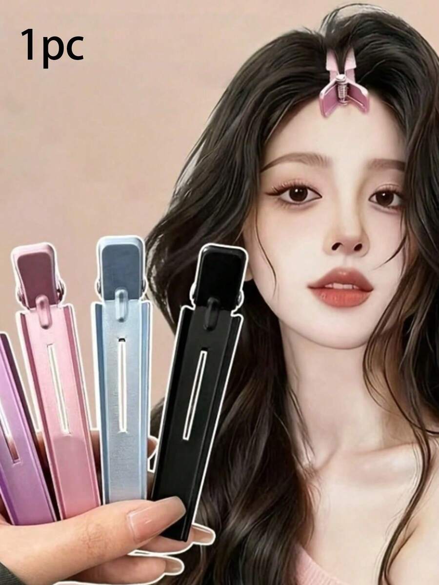 1pc Natural Volumizing Styling Tool, Suitable For Bangs Styling And Adding Volume, Manual Hair Curler, Essential Styling Tool.,Clips For Hair - Multicolor - View 1