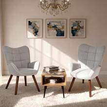 Chaises de cuisine - Blanc - Voir 5