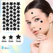Star-Shaped Facial Patches With Soft Charming Tones, Heart-Shaped Patches Offer Dual Protection And Repair Benefits. They Perfectly Conceal Facial Imperfections, Suitable For All Skin Types. - Multicolor - View 6