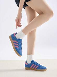 Adidas Gazelle Indoor Men's Sneakers BLUE/BLIPNK/GUM3 JS4144 - BLUE/BLIPNK/GUM3 - View 1