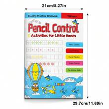 Kids Pencil Control Reading Game Book, Tracing Practice Workbook For Little Hands With Line Control, Curve Practice And Pre-Writing Skills - Pencil Control - View 3
