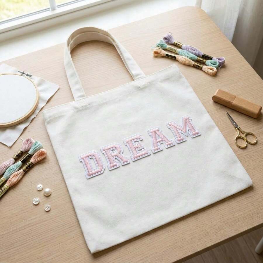 26個英文字母刺繡布貼 A-Z 英文字母熨燙縫製貼布 DIY 手作服飾包包帽子裝飾貼花 - 多色 - 查看 1