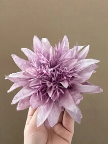 1pc Women New Style Fashion Purple Sea Anemone Hairpin, Beach-Style Side-Part Hair Clip Headpiece Accessory For Hair Decoration,Clips For Hair - Multicolor - View 9
