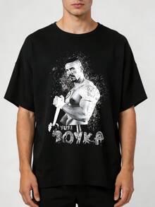 Men Sports Tees & Tanks - Black - View 1