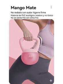 kettlebell 6kg rosa - Rosa - Ver 6