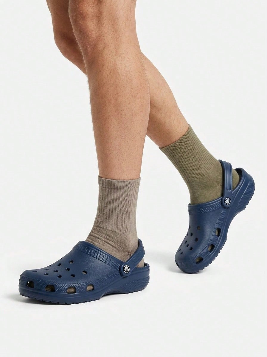 Crocs 经典男女通用木屐,海军蓝 10001-410 - Navy - 查看 1