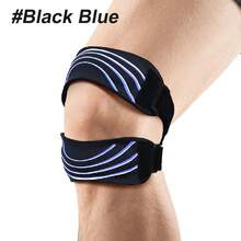 1pc Patellar Tendon Support Strap, Adjustable Knee Brace For Running, Basketball, Tennis, Gym - Multicolor - View 11