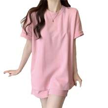 GUFJ Women Two-Piece Outfits - Pink (set) - View 6