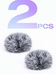 2 Paket Pelindung Angin Mikrofon Kompatibel Dengan DJ I MIC 2/ OSMO POCKET 3 (Bukan Untuk DJ I Mic 1) - Satu-Ukuran - View 2