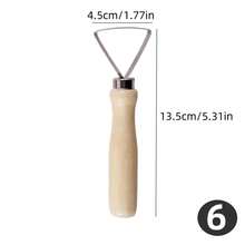 53/10/1pc Polymer Clay Sculpting Tool Set, Multicolor Pottery Carving Modeling Tools With Storage Bag & Sponge For DIY Ceramic Craft(Random Color) - Multicolor - View 8