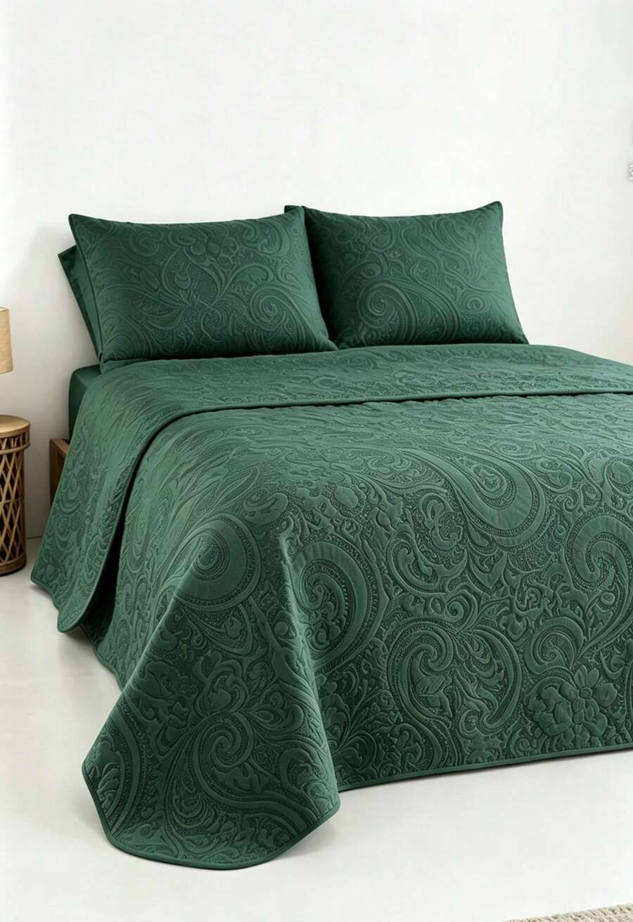 Quilt Sets - Dark Green - View 1