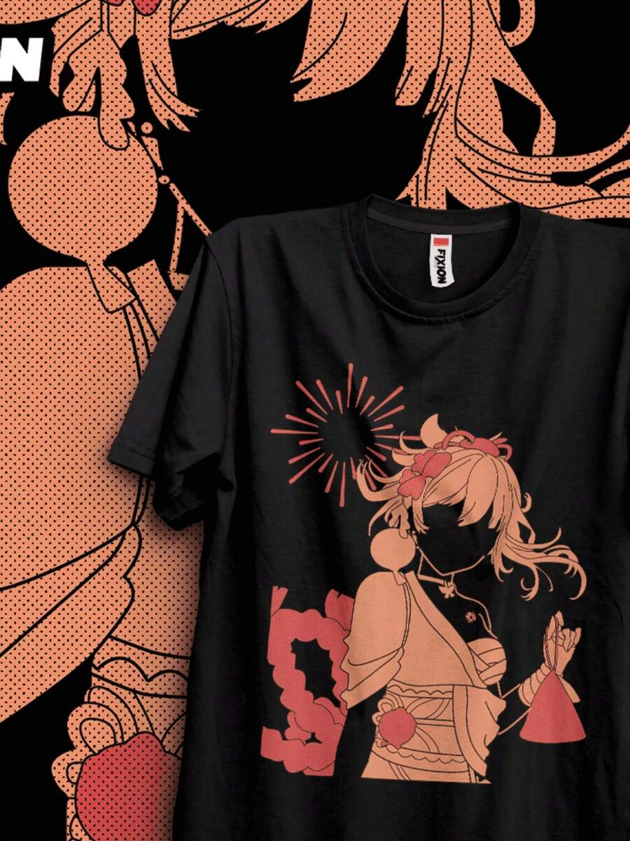 80g, unisex, estilo cuello redondo, transpirable, que absorbe la humedad y no sofoca, cómoda y suave, apta para todas las estaciones, adecuada para regalar en festivales, para hombre y mujer - Negro - Ver 1