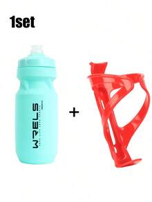 1 Stück 20oz Fahrrad Trinkflasche - einfarbige Outdoor-Lässig Trinkflasche, Ein-Touch-Öffnung wiederverwendbarer Schnappdeckel, geeignet für die meisten Rahmen - geeignet für Fitness- und Outdoor-Sportbegeisterte, der Flaschenkörper hat ein rutschfestes Muster. - Verschiedenfarbig - Übersicht 15