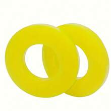 1 Pasang Karet Peredam Kejut Mobil - Ring Kuning/Bantalan Isolasi Karet/Peredam Kejut/Shim Pengganti Universal untuk Penyangga Suspensi - 8*4 2 buah - View 2