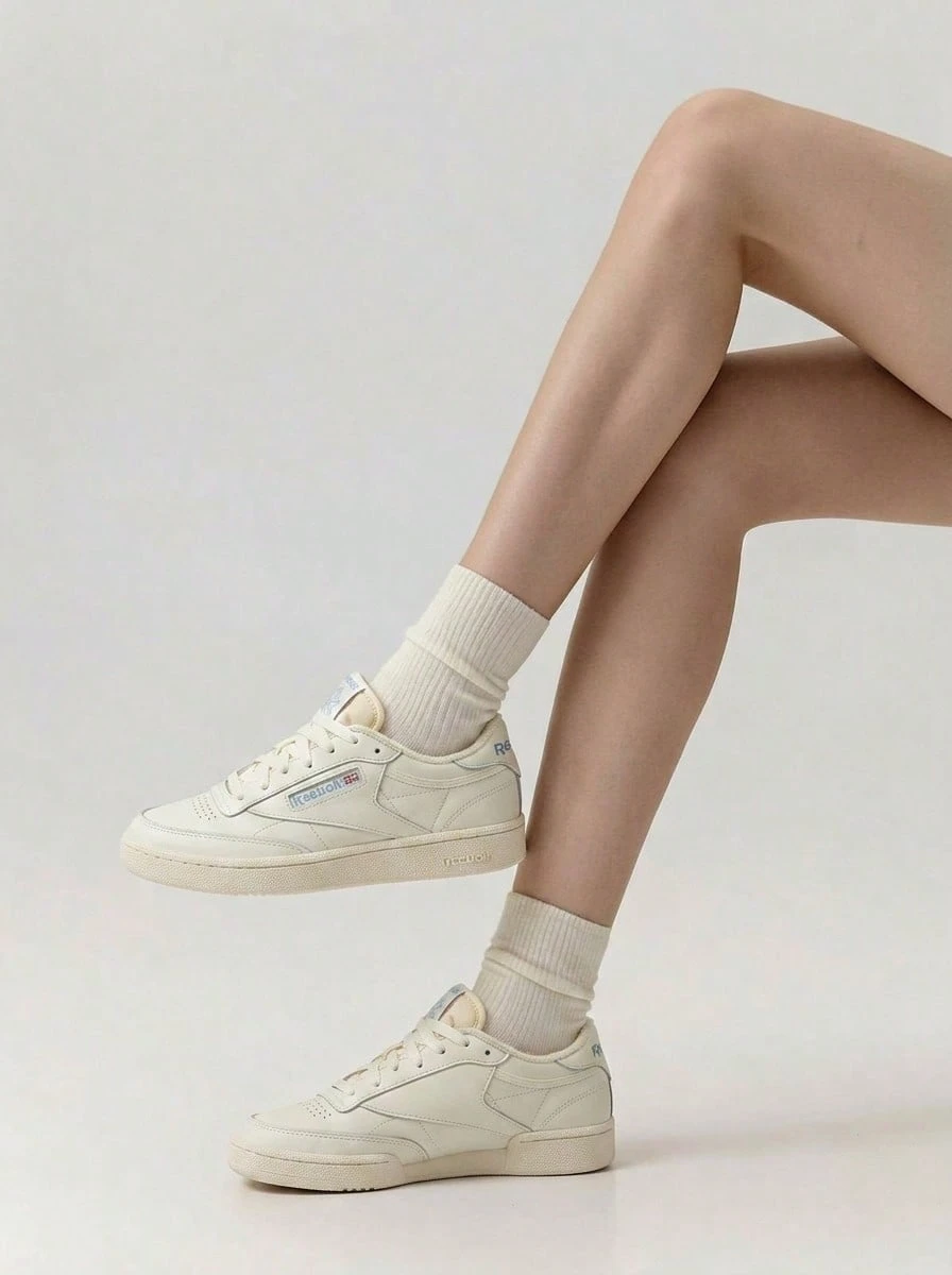 Reebok CLUB C 85 VINTAGE_GX3687 - 粉筆天藍色 - 查看 1