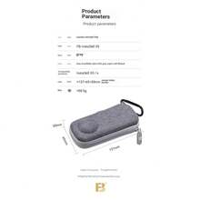 Camera Bag For Insta360 X4/X5, Portable Storage Case, Panoramic Action Protective Bag, Pressure-Resistant And Shockproof - View 4