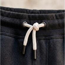Men's Kangaroo Hoodie Set - Sweatshirt + Sweatpants With Unisex Print - Autumn/Winter - 黑色 - 查看 6