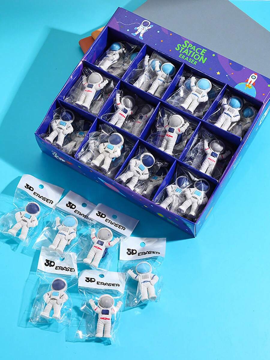 3入彩色3D獨角獸橡皮擦，可愛極簡耐用，適合學習與辦公，開學季適用