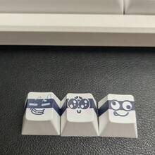 卡通動漫電競鍵帽 R4 補充鍵組 ESC 補充鍵，Cherry 原廠高度，PBT 材質耐磨耐用，相容 XTRFY、Wooting、Leopold，卡通可愛風，適用於辦公電競打字機械鍵盤，個性化鍵帽，節日生日禮物 - 查看 5