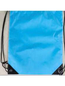 Lightweight Drawstring Bag - Durable, Compact And Washable Neutral Backpack, Perfect For Outdoor Sports, Camping, Hiking, And A Great Choice For American Football Fans! Drawstring Bag, Thickened Waterproof Solid Color Backpack - Multicolor - View 7