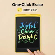 4/6/12pcs LCD Writing Tablet - Electronic Doodle Drawing Board For Messages, Calculations And Creative Writing - Erasable, Portable - Multicolor - View 8