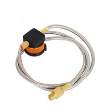 1m Long Outdoor Grill Connector And Hose - Stainless Steel Material - A - View 4
