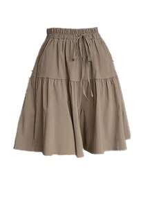 Pantalones Cortos Deportivos de Estilo Americano Informal para Mujer, Corte Holgado, Novedad de Verano, Pantalones Delgados d... - Pantalones Cortos de Marca - Textura Arrugada de Seda Helada - Negro - Ver 6