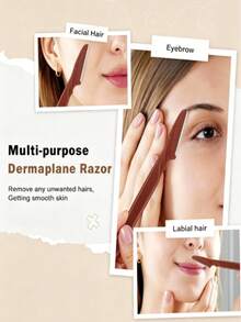 Juego de 1/15/30 piezas de recortador de cejas, cuchilla de cejas con mango largo, herramienta para dar forma a las cejas, herramienta de belleza para recortar y dar forma a las cejas, herramienta exfoliante y para eliminar callos, cuchilla, recortador de cejas de precisión, cuchillas para cara y cuello - Modelo actualizado - Ver 5
