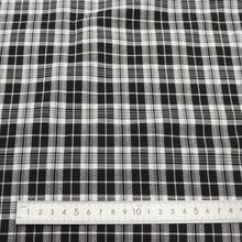 1片復古格紋布料 19.68x59英吋 (50X150cm)，100%聚酯纖維布料製，適用於拼布被、DIY手工藝項目、禮物包裝、包袋製作、枕套，DIY手工縫製預裁布料拼布手工藝供應商 - 預設 - 查看 6