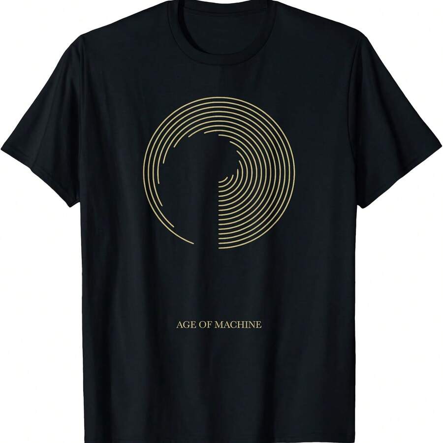 Greta Van Fleet Age Of Machine Black T-Shirt - 黑色 - 查看 1