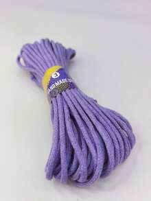 1pc 3mm Pure Cotton Braided Rope For Grooming, Multiple Colors Available, Rich Colors, Can Be Freely Matched. Suitable For Small Bags And Various Reinforcement Materials - 10m - View 17