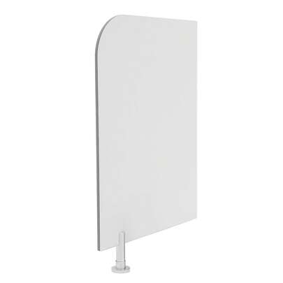23.62*31.5in Gray Urinal Partition Divider, Wall-Mounted Urinal Partition, HPL Gray Toilet Partition For Hotels, Shopping Malls, Schools
