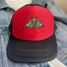 1/2/5入彩色飛蛾刺繡貼布 燙貼縫製補丁 適用於衣物帽子包款夾克 DIY禮物 天然徽章附熱熔膠 - 多色 - 查看 6