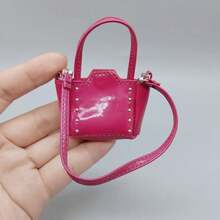 Accesorios de mochila para muñecas a escala 1/6 hechos a mano, múltiples estilos disponibles, adecuados para decoración de mochila de casa de muñecas, modelo en miniatura, decoración de mini hogar, accesorios DIY hechos a mano, accesorios de fotografía BJD - Multicolor - Ver 10
