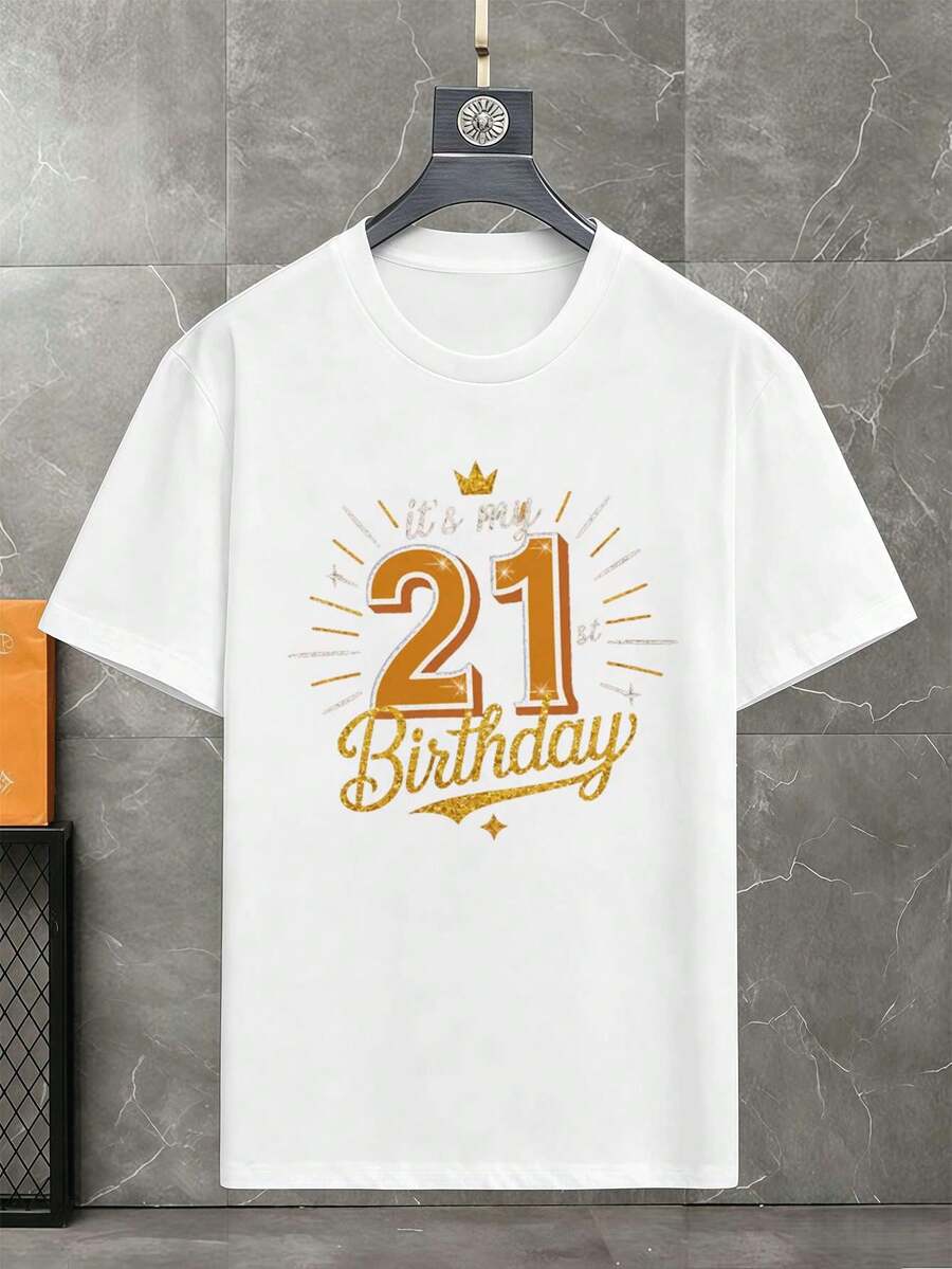 T-shirts för män - Vitt - Visa 1