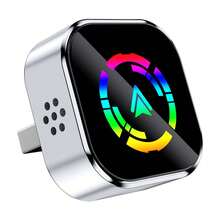 Adaptador inalámbrico de CarPlay, actualiza CarPlay con cable a inalámbrico, diseño mini USB adecuado para automóviles con Apple CarPlay con cable integrado, plug and play, fácil de usar, conexión estable y rápida, compatible con iPhone CarPlay - Multicolor - Ver 19