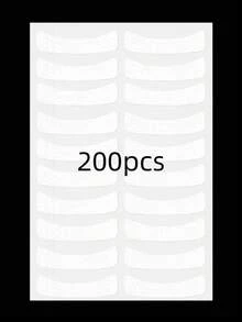 1/5/10pcs Waterproof Breathable Soft Strong Adhesive Eyelash Extension Patches Non-Woven Fabric Pads Black White Eyelash Makeup Artist Salon Professional Makeup Tool Best-Selling Eyelash Supplies - Multicolor - View 8