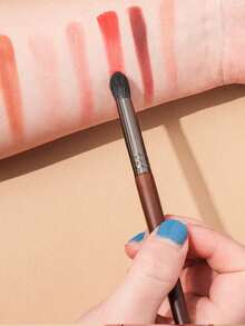 7pcs Makeup Brush T Goat HairMakeup Brush - Brown - View 7