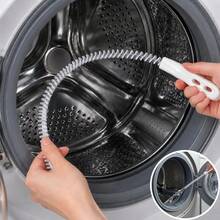 6pcs Drum Washing Machine Iron Brush - Long Handle Cleaning Tool, Suitable For Deep Cleaning Inside The Drum, Ideal For Bathroom And Kitchen Cleaning, Designed For Hard-To-Reach Areas, With Bristle Texture 1/3/6pcs - Multicolor - View 2