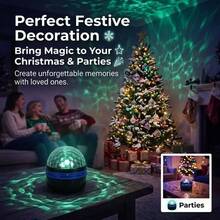 A USB-Powered Water Wave Effect Projector Lamp With A Remote Control And Multi-Color Lighting, Suitable For Bedrooms, Home Theaters, Room Decoration, Holiday Gifts, Weddings, Camping, And Other Occasions. - Multi-color light - 查看 9