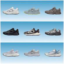 New CD Fashion Casual Couple's Lightweight Mesh Shoes, Breathable And Comfortable Casual Sports Shoes B30 Running Shoes  Leisure Shoes For Daily Life - B30網狀黑色 - 查看 1