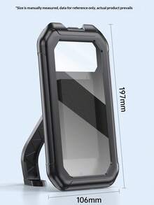 通用 PVC 機車與自行車手機支架，防水防震 360° 旋轉 GPS 導航支架，可調節，兼容多種手機尺寸，防雨騎行配件 - 彩色 - 查看 10