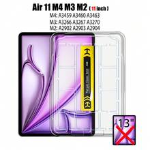 Martin stella Pelindung Layar Kaca Tempered Kompatibel Dengan iPad Air 11 13 M4 M3 M2 Pro 11 13 M5 M4 Air 5 4 1 2 3 9.7 10.5 Pemasangan Mudah - Clear - View 20