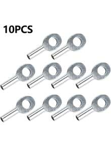 10 Pcs Gym Pulley Eyelet Terminal Interface Port, Gym Accessories 5Mm/6mm Ball Stopper Interface Port Components Various Equipment Cables(6mm) - Multicolor - View 2