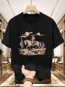 T-shirts för män - Svart - Visa 1
