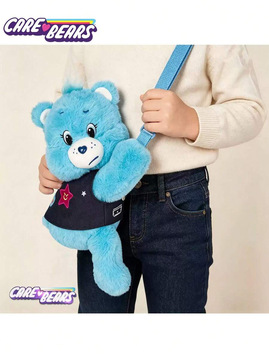 Tas Bahu Plush Care Bears Kapasitas Besar Tas Selempang Modis Serbaguna Lembut Ramah Kulit Nyaman Dibawa di Bahu – Cocok Untuk Kerja, Sekolah, Perjalanan, Belanja, dan Penyimpanan, Desain Kartun Tahan Lama, Cocok Untuk Musim Kembali ke Sekolah dan Perjalanan Sehari-hari - MultiWarna - View 1