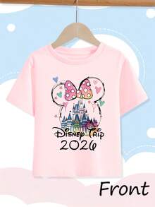 Disney Teen Girls T-Shirts - Pink - View 2
