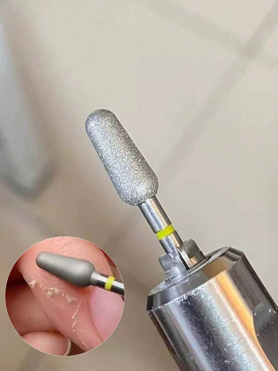 1支美甲鑽頭－美甲表面處理工具，可用於去除死皮、角質層與倒刺（專業美甲工具）｜美甲用品，居家沙龍