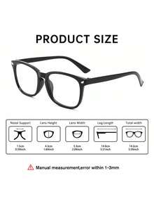 Blue Light Blocking Glasses Computer Reading/Gaming/TV/Phones Glasses For Women Men, Anti Eyestrain, Eyeglasses Are Available In Various Colors,Suitable For Both Men And Women - View 5