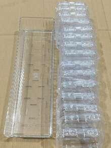 5pcs/10pcs/16pcs/15pcs Large Capacity Creative Transparent Acrylic Nail Art Storage Box - Dust-Proof Desktop Display Box, Suitable For Nail Storage, Nail Stickers, Jewelry (Necklaces, Bracelets, Rings), False Eyelashes And Other Cosmetics, Nail Art Storage Box, Jewelry Storage Box, Bracelet & Earring Display Box, All Season - View 11